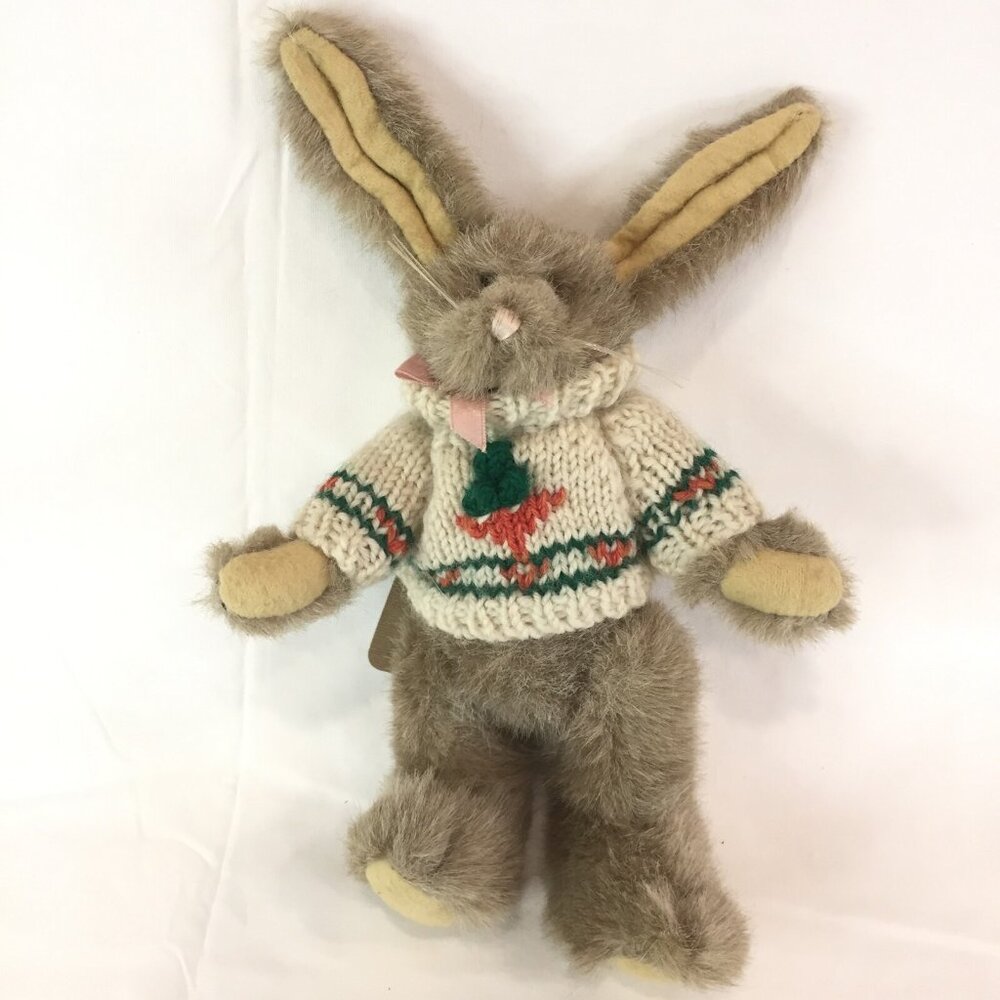 Boyds Bears Hare Marlena Easter Bunny Rabbit Carrot Sweater 1993 Retired Jointed